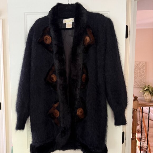 **Imago Rabbit/Lamb Fur Coat** - Picture 1 of 5